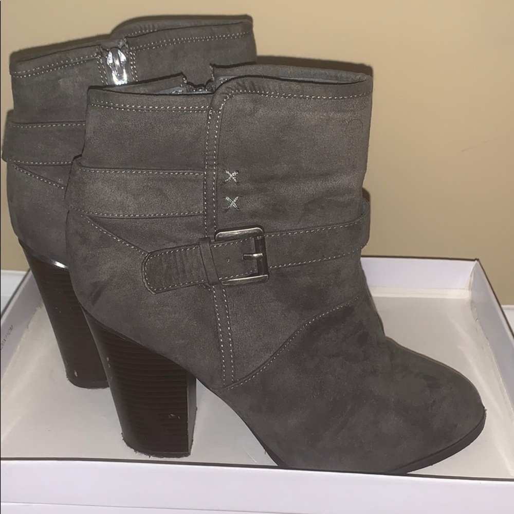 Grey Booties